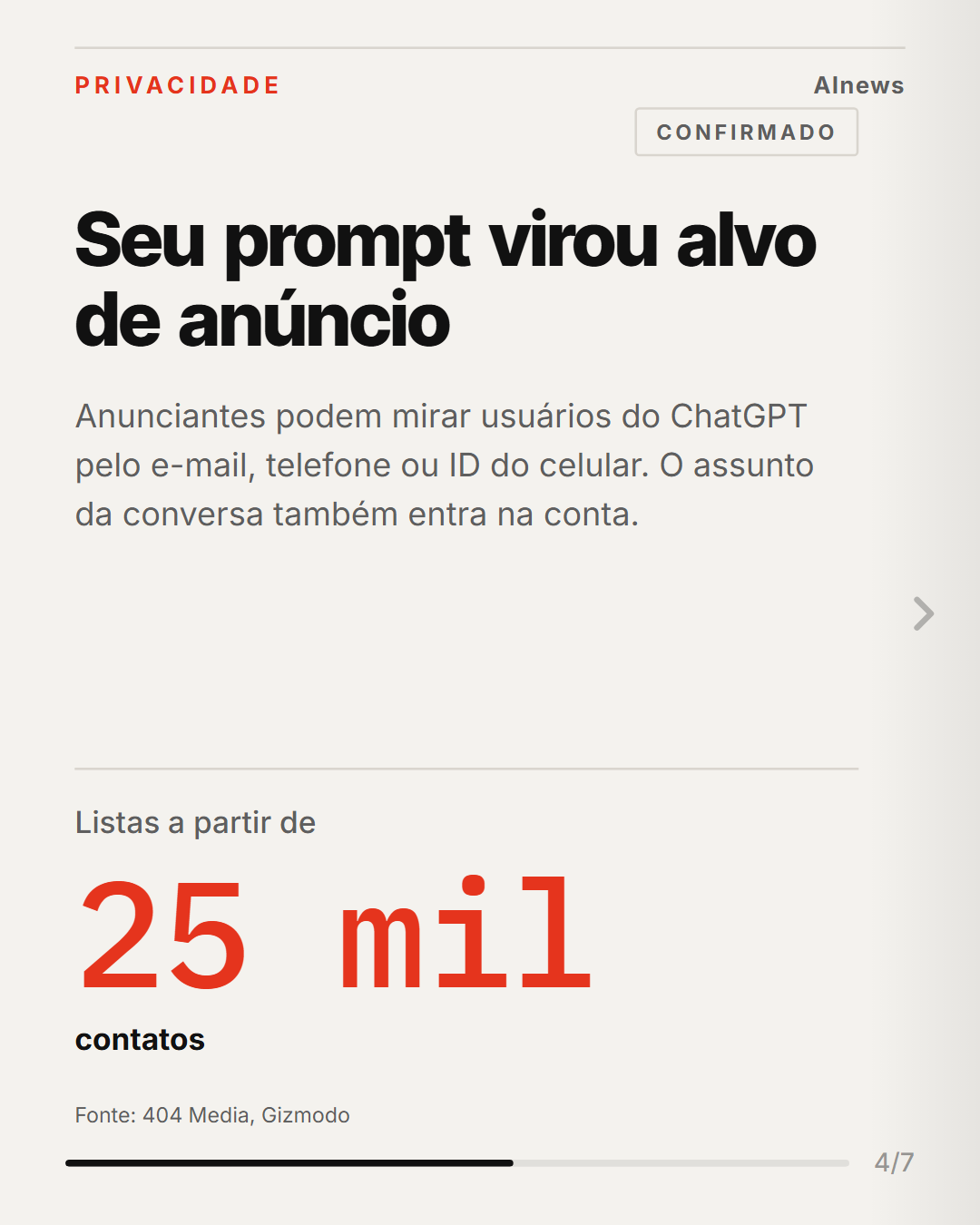 Slide 4 de 7 do carrossel